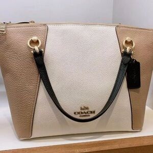 Coach color block purse